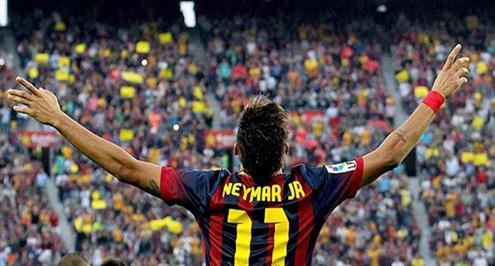 نيمار يعود لتدريبات برشلونة بعد غيابه المفاجئ عن لقاء خيتافي